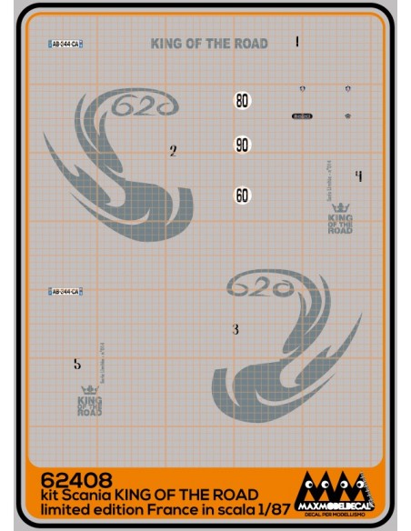 Scania R King of the Road - M62408 Scania R King of the Road - M62408
