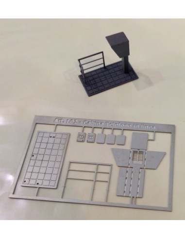 Phone booth - assembled - FL02M