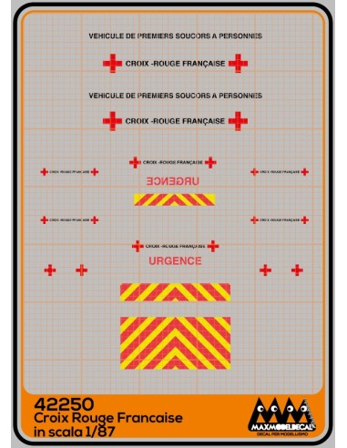 Croce Rossa Francese - kit ambulanza - M42250
