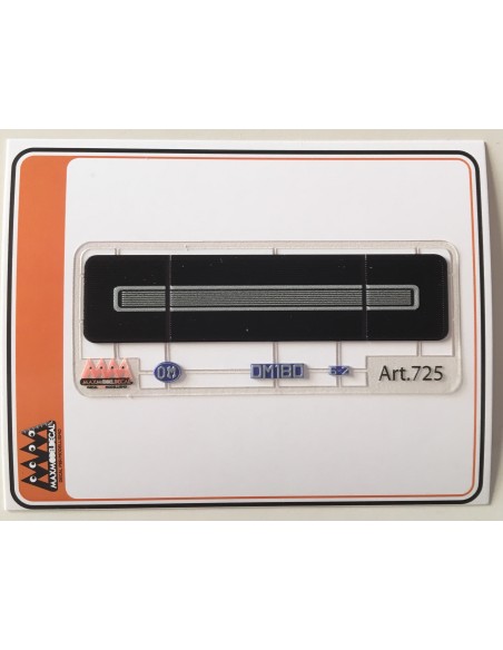 OM180 griglia anteriore 1:24 - 3D - M725