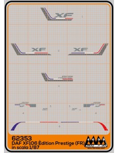 DAF XF106 Edition Prestige (F) - kit - M62353