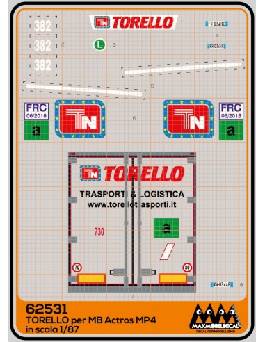 Torello MB Actros MP4  -  kit truck - M62531