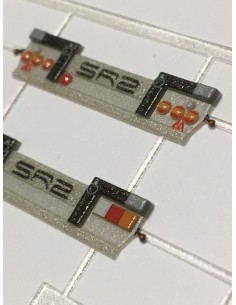 Rear lights kit SR2 1:87 - 3D