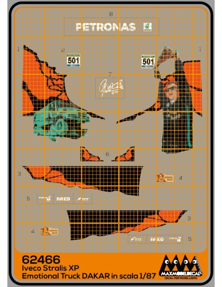 Iveco Stralis XP Emotional Truck Dakar - Petronas - M62466