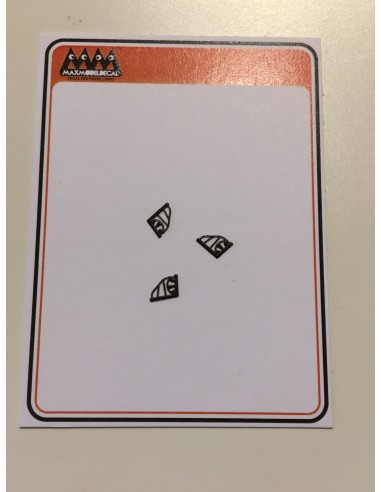 Staffe retrocabina Iveco 1:87 - 3D - M761