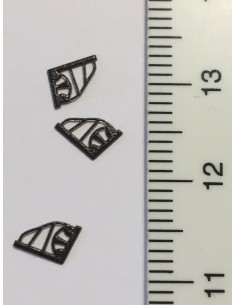 Brackets for lateral wind Iveco 1:87 - 3D - M761