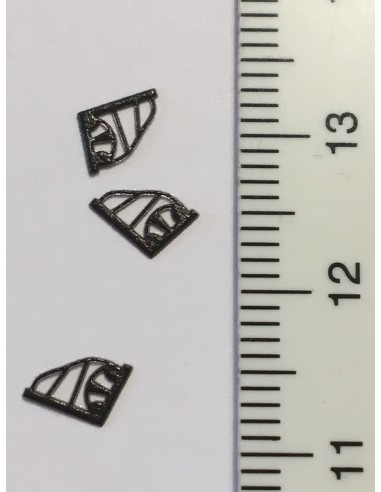 Brackets for lateral wind Iveco 1:87 - 3D - M761