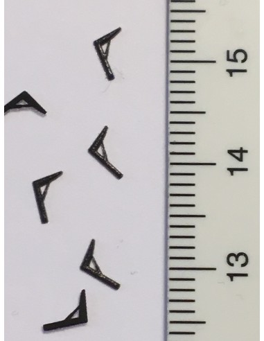 Brackets for lateral wind  MB 1:87 - 3D - M762