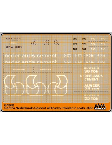 Cetra Netherland cement all trucks - M64541