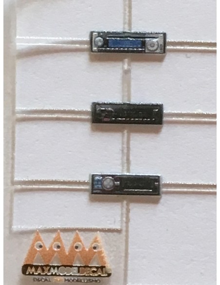 Autoradio cabina camion – Decal 3D – M766 Autoradio cabina camion – Decal 3D – M766