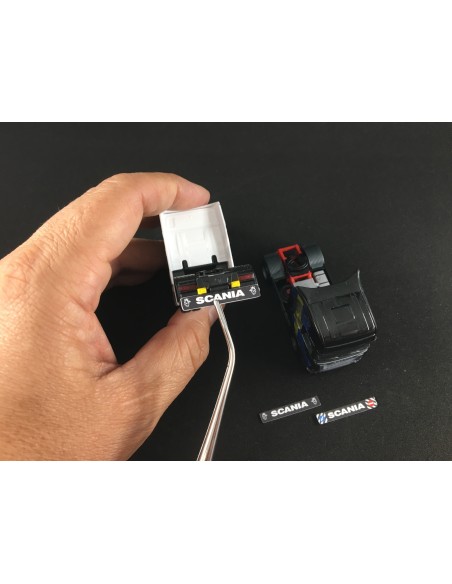 Mudflaps SCANIA - 3D - M111E details