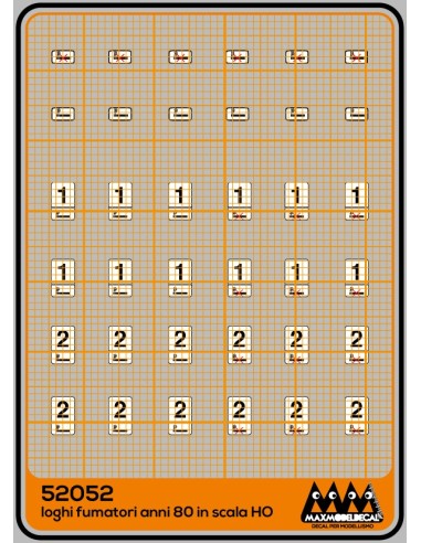 M52052 - Loghi fumatori anni '90