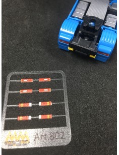 Rear lights for Scania old and new  1:87 -  3D - M802 2