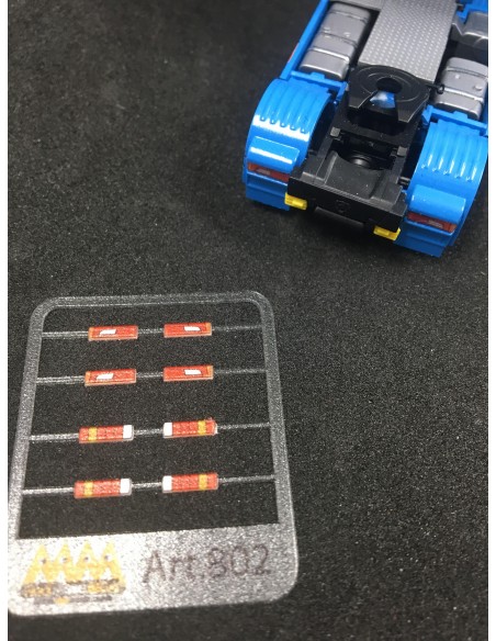 Rear lights for Scania old and new  1:87 -  3D - M802 particular