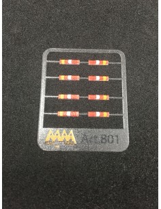 Rear lights for Mercedes  1:87 -  3D - M801