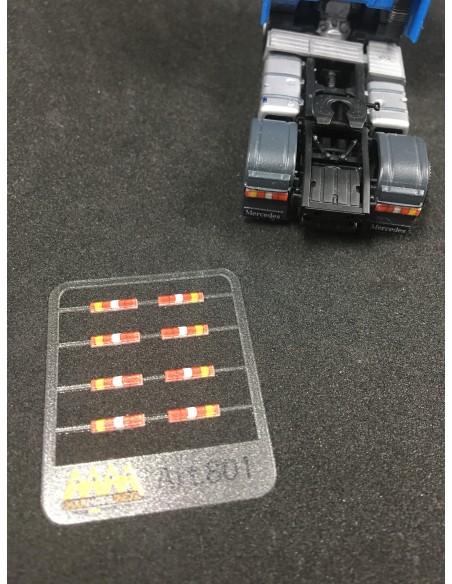 Rear lights for Mercedes  1:87 -  3D - M801 particular Rear lights for Mercedes  1:87 -  3D - M801 particular