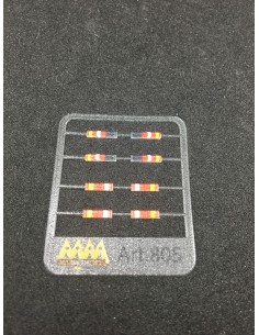 Rear lights for Mercedes MP4  1:87 -  3D - M805