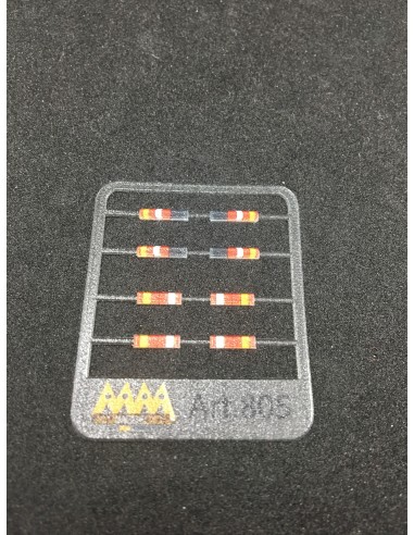 Rear lights for Mercedes MP4  1:87 -  3D - M805