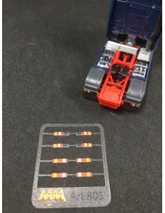 Luci posteriori Mercedes MP4  1:87 -  3D - M805 2