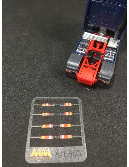 Rear lights for Mercedes MP4  1:87 -  3D - M805 Rear lights for Mercedes MP4  1:87 -  3D - M805