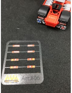 Rear lights for Volvo 1/87 -  3D - M806 2