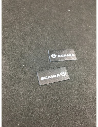 Small Scania V8 Mudflaps 1:24 - 3D - M745 particular