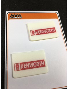 Kenworth - Mudflaps 3D 1:24 - M809 details