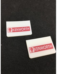 Kenworth - Mudflaps 3D 1:24 - M809