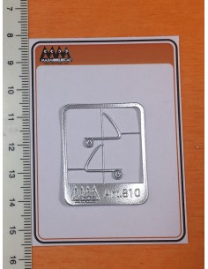 Handle edge Scania V8 1:24 -  3D - M810 size