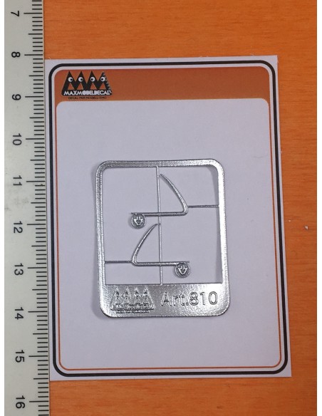 Handle edge Scania V8 1:24 -  3D - M810 size Handle edge Scania V8 1:24 -  3D - M810 size