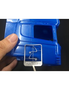 Handle edge Scania V8 1:24 -  3D - M810 size 2
