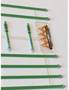 M724G - Straps for truck load in green colour