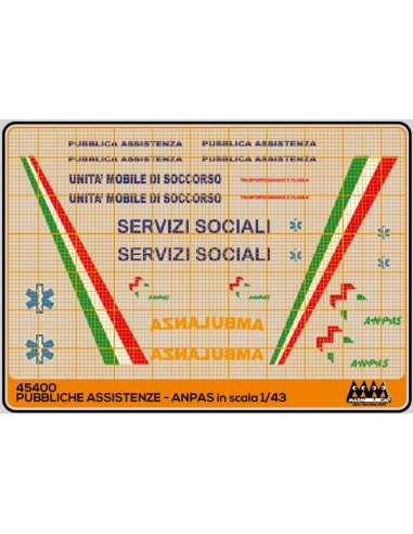 Italian Pubblica Assistenza ANPAS - generic - M45400