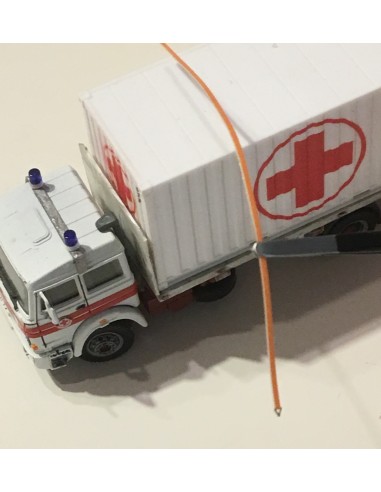 M724 - Straps for truck load in orange colour