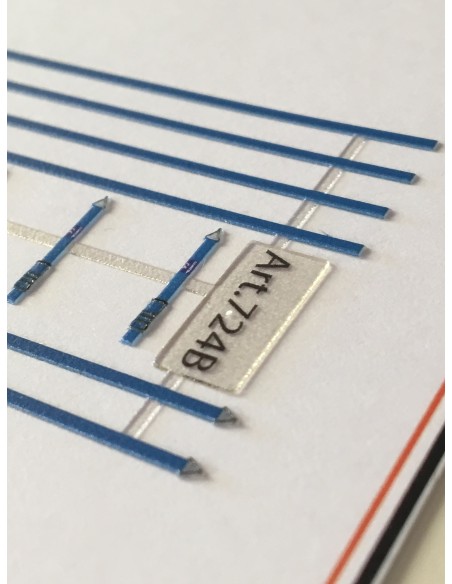 Straps for truck load in blue colour - 3D M724B particular