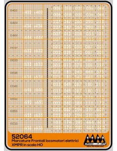 Front markings for electric loco FS XMPR - M52064