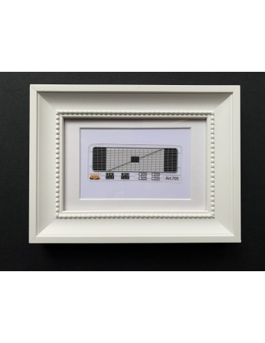 Volvo F10-F12 front grid - 3D - M705