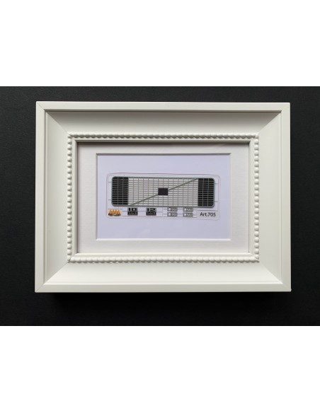 M705 - Volvo F10-F12 griglia anteriore - 3D M705 - Volvo F10-F12 griglia anteriore - 3D