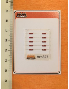 Luci per rimorchi Chereau 1:87 -  3D - M827