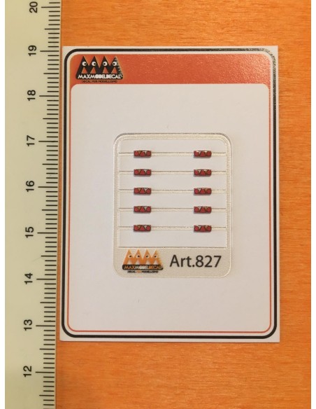 Rear lights for Trailer Chereau 1:87 -  3D - M827 Rear lights for Trailer Chereau 1:87 -  3D - M827