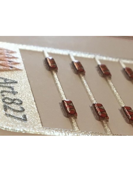 Rear lights for Trailer Chereau 1:87 -  3D - M827 particular Rear lights for Trailer Chereau 1:87 -  3D - M827 particular