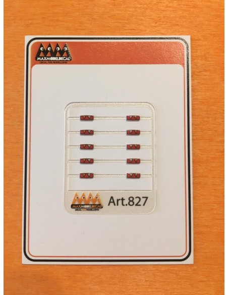 Rear lights for Trailer Chereau 1:87 -  3D - M827 together Rear lights for Trailer Chereau 1:87 -  3D - M827 together