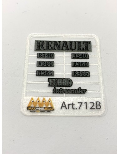 Renault serie R 340 -360 -365 - 3D - M712B - front view