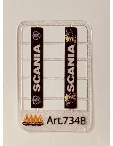 Paraschizzi lunghi SCANIA - 3D - M734B