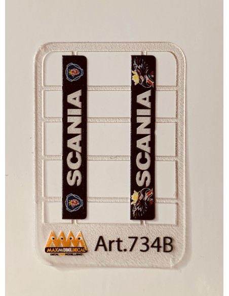 Long Mudflaps SCANIA - 3D - M734B