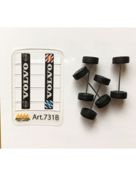 Long Mudflaps Volvo - 3D - M731B