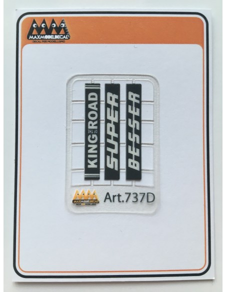 Paraschizzi lunghi rimorchio: king of The Road - Super - Besser - 3D - M737D