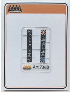 Paraschizzi Mercedes lunghi 1:87 - 3D - M736B