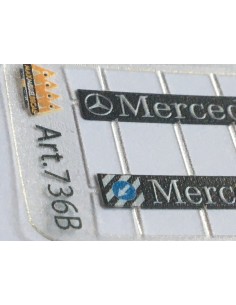 Long Mudflaps Mercedes - 3D - M736B