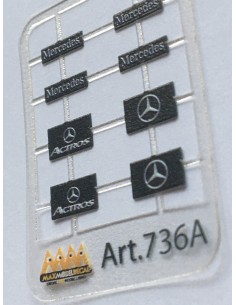 Paraschizzi Mercedes corti - 3D - M736A